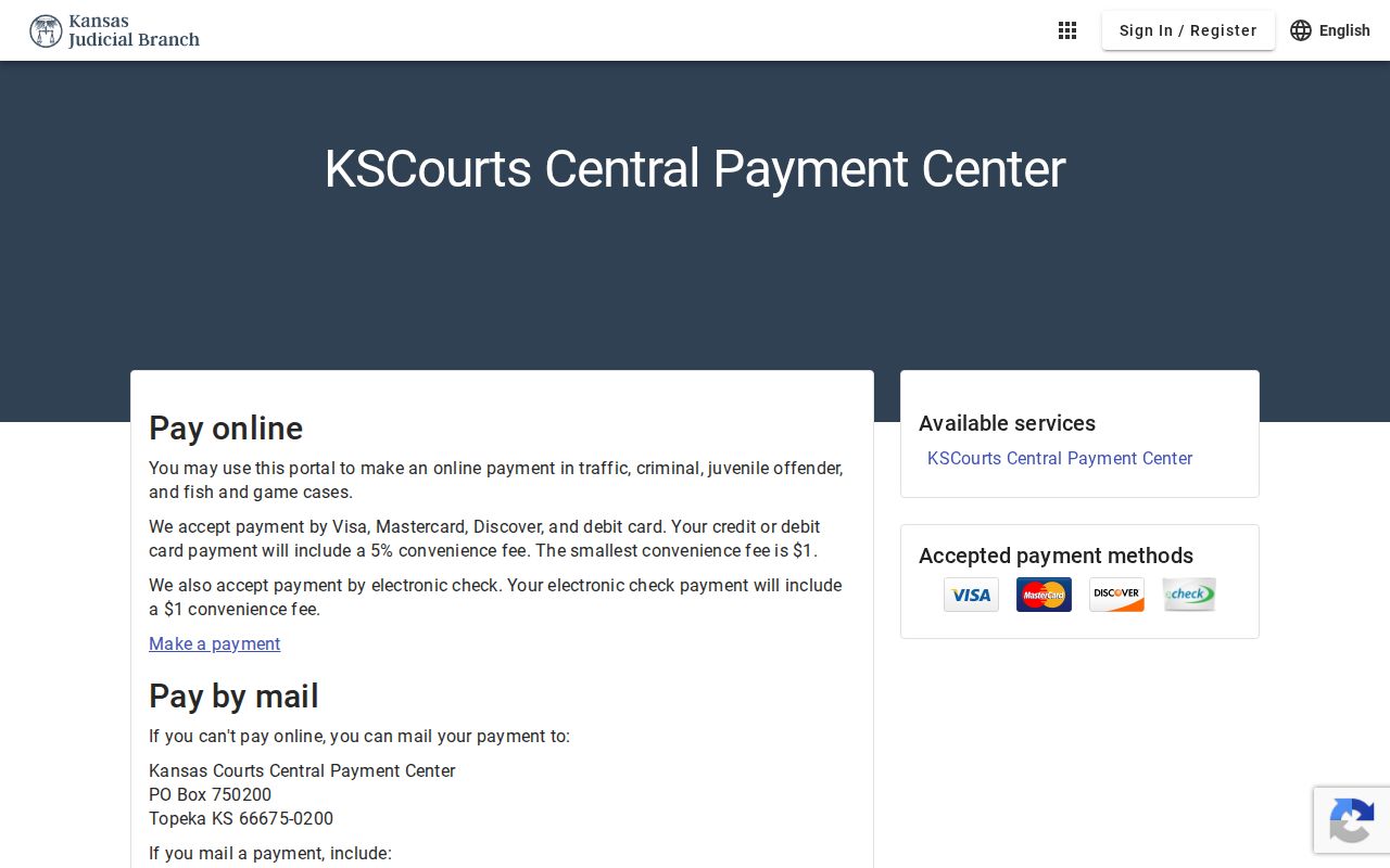 Gray County traffic ticket payment